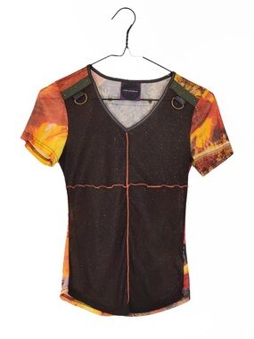 Vintage Rare Ozz Angelo Archival Japan Harajuku Medieval Grunge Top Y2K 00s